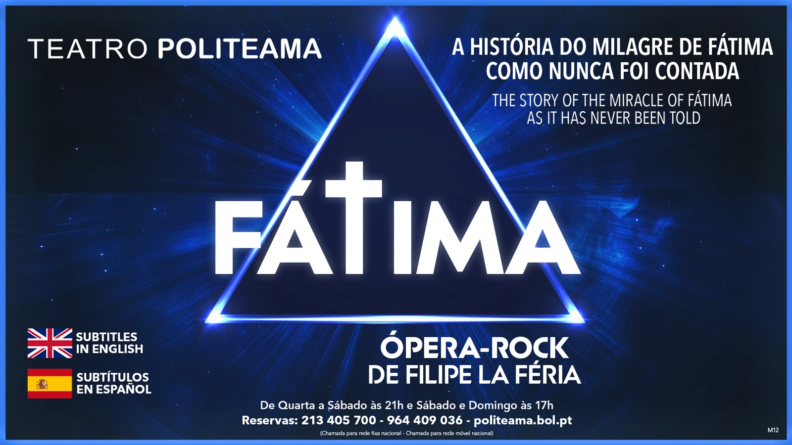 Cartaz de FÁTIMA — Ópera-Rock